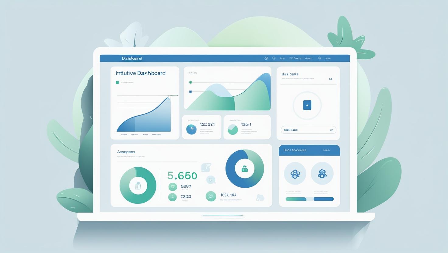 Dashboard analytics view